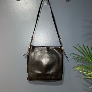Vintage coach shoulder bag